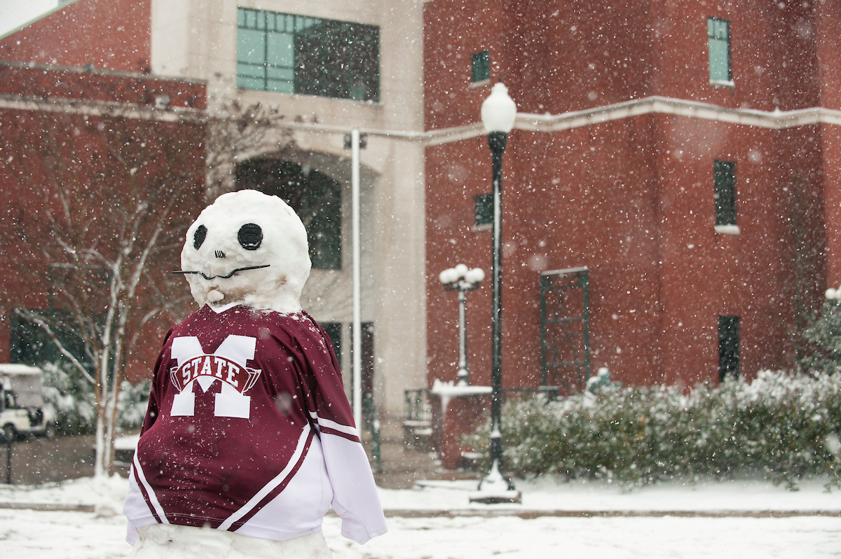 Mississippi State Snowman