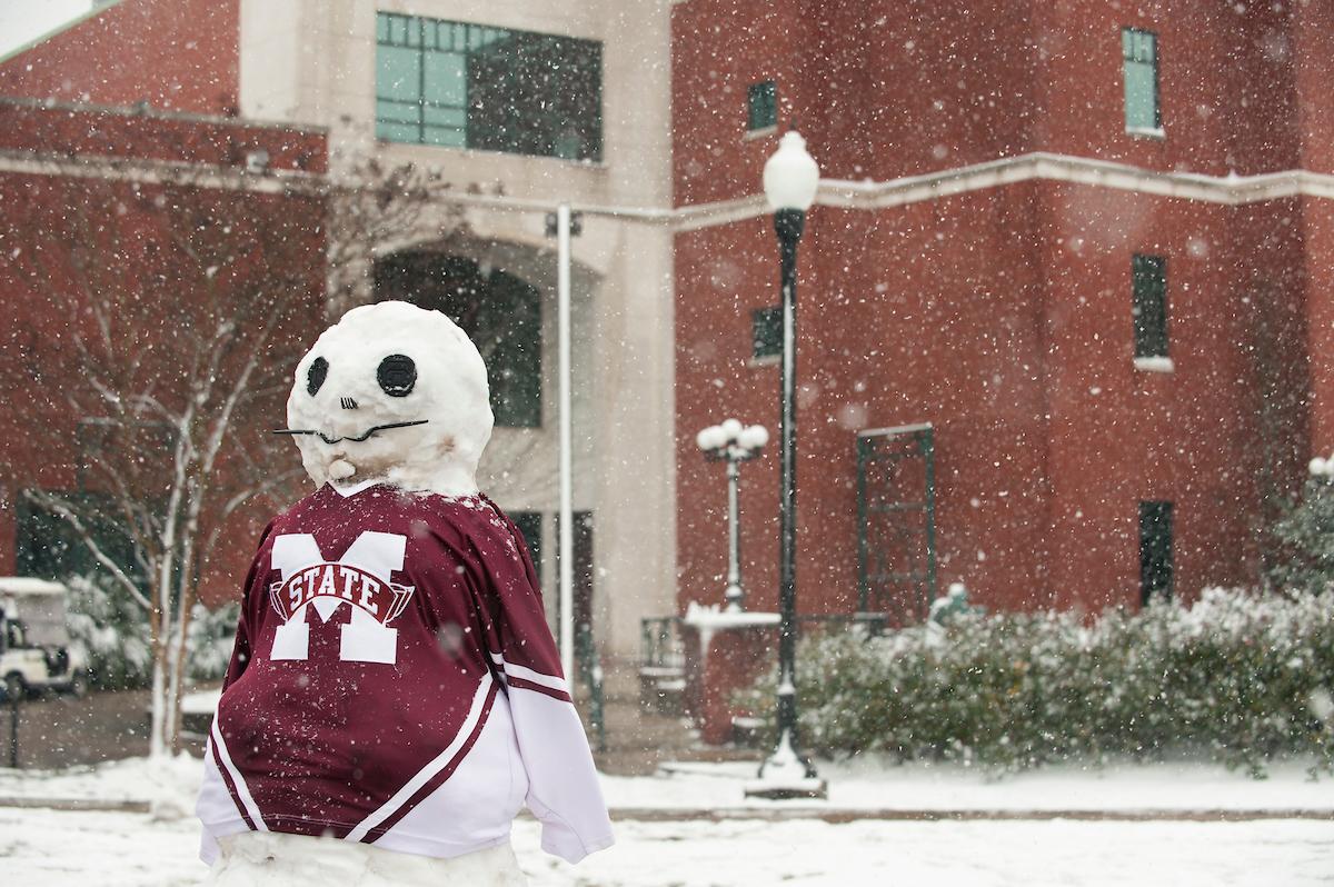 Mississippi State Snowman